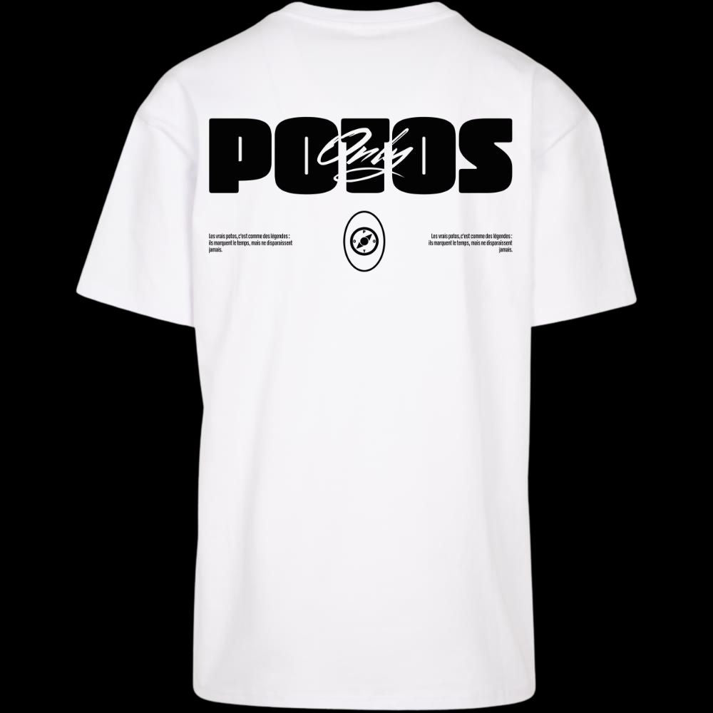 T-shirt blanc POTO Légende - Édition Limitée - Collection 2025