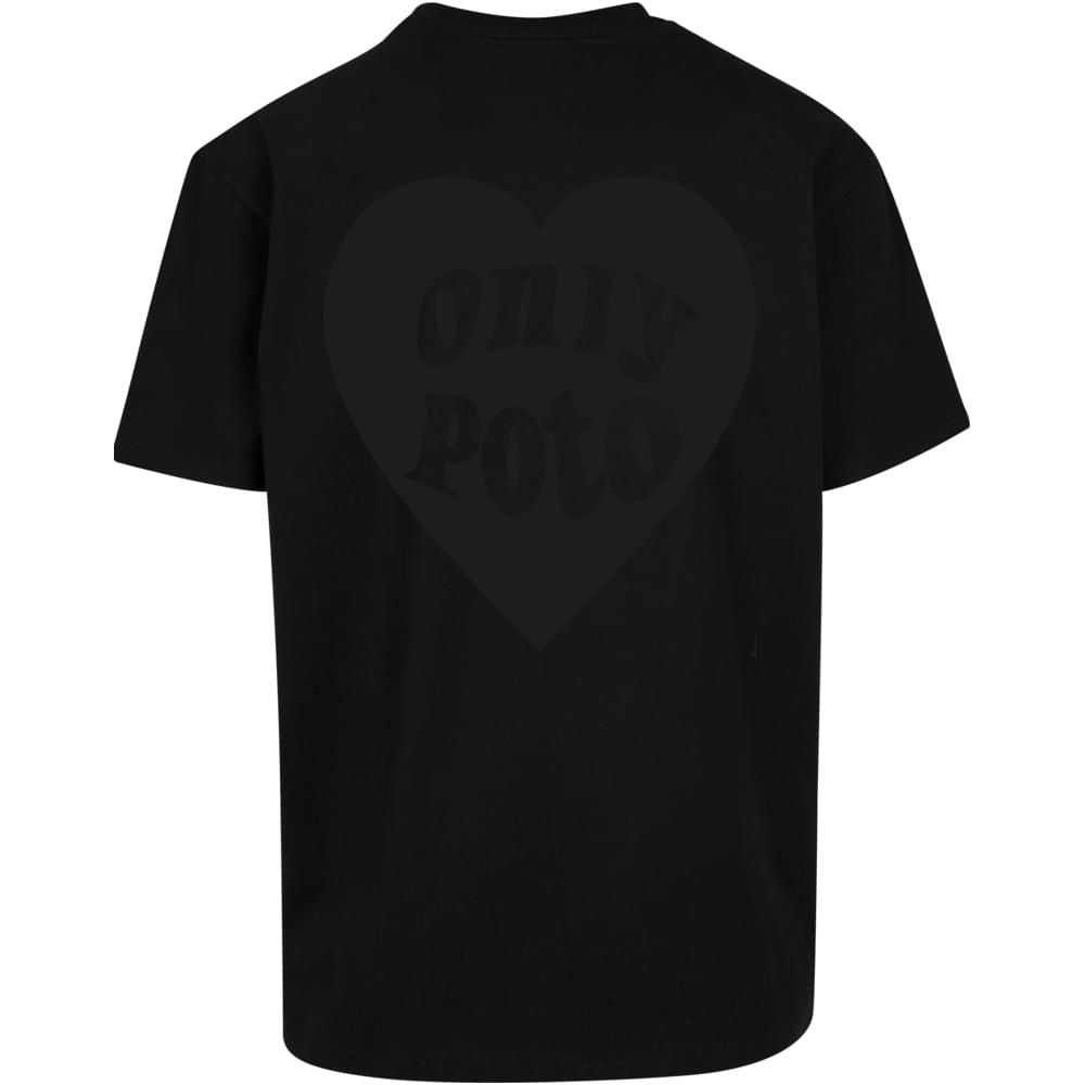T-shirt Only POTO Full black - Édition Limitée - Collection 2025