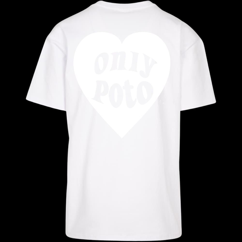 T-shirt Only POTO Full white - Édition Limitée - Collection 2025