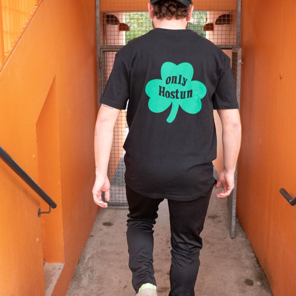 T-shirt noir ONLY HOSTUN