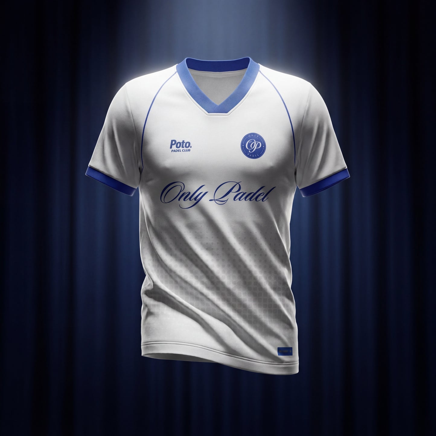 Maillot blanc Only Padel