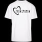 T-shirt blanc LES POTOS Coeur- Édition Limitée - Collection 2025